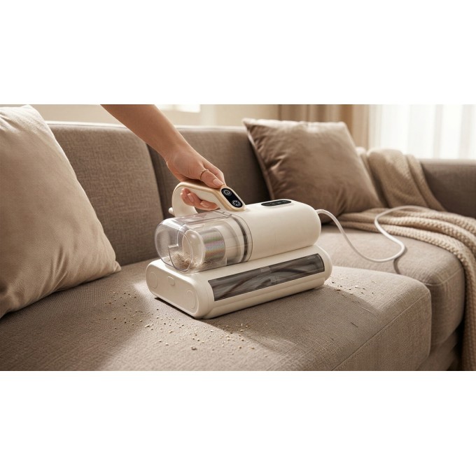 Handstofzuiger voor bekleding AERIUM TwinBrush UV400